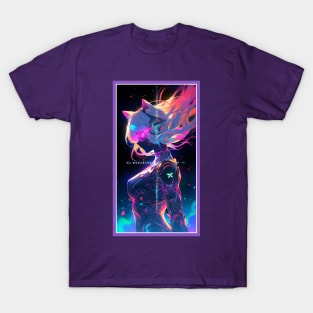 Anime Cat Girl | Quality Anime Artwork | Manga Anime Art T-Shirt